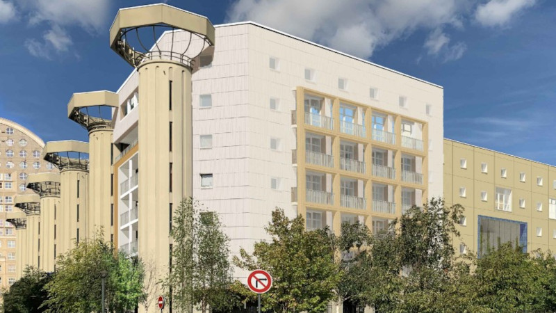 À Noisy-le-Grand, résidence Garcia Lorca par Christophe Barthélemy