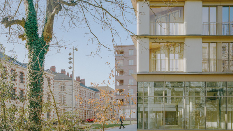 À Nantes, 81 logements par Atelier Ramdam + Palast