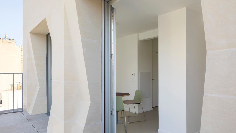 À Paris, Pension de famille par CQFD Architecture