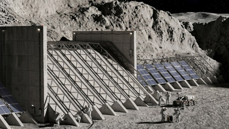 L'architecture de la Lune : ils arrivent là où j'étais en 1993