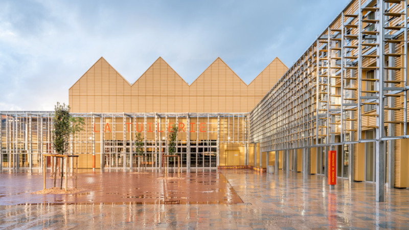À Limoux, Centre Culturel de La Tuilerie par Ferrier Marchetti Studio