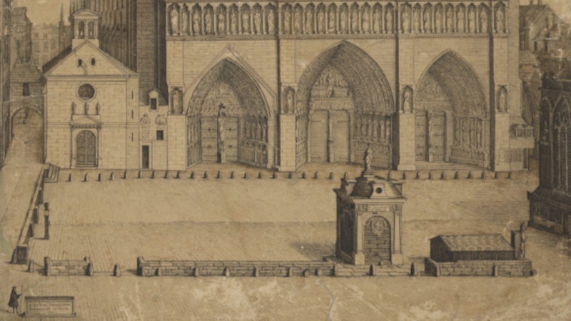 Notre-Dame : le dessin de Vincent Antier, abbé et scientifique, ne saurait mentir