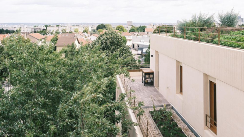À Rueil-Malmaison, 92 logements par Hérault Arnod : un paysage Habité
