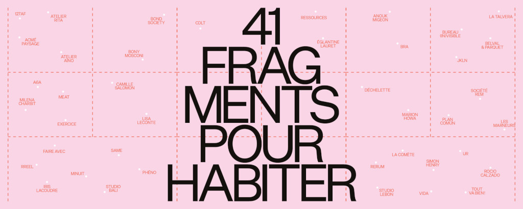 41 fragments pour habiter