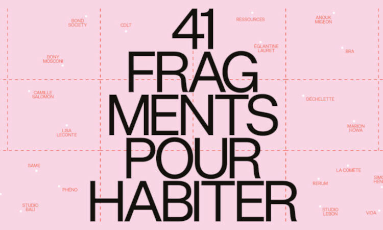 41 fragments pour habiter