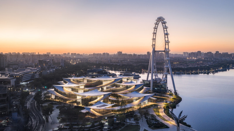 En Chine, Musée d'art contemporain de Suzhou par BIG