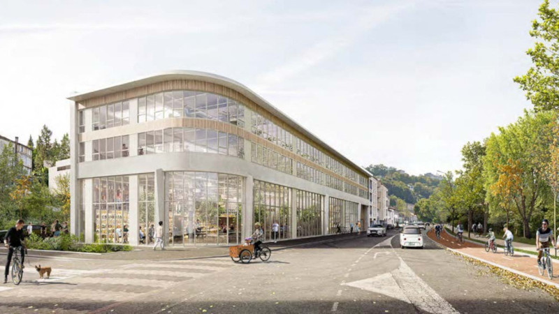 À Angoulême, du garage à l'espace coworking par Atelier Téqui
